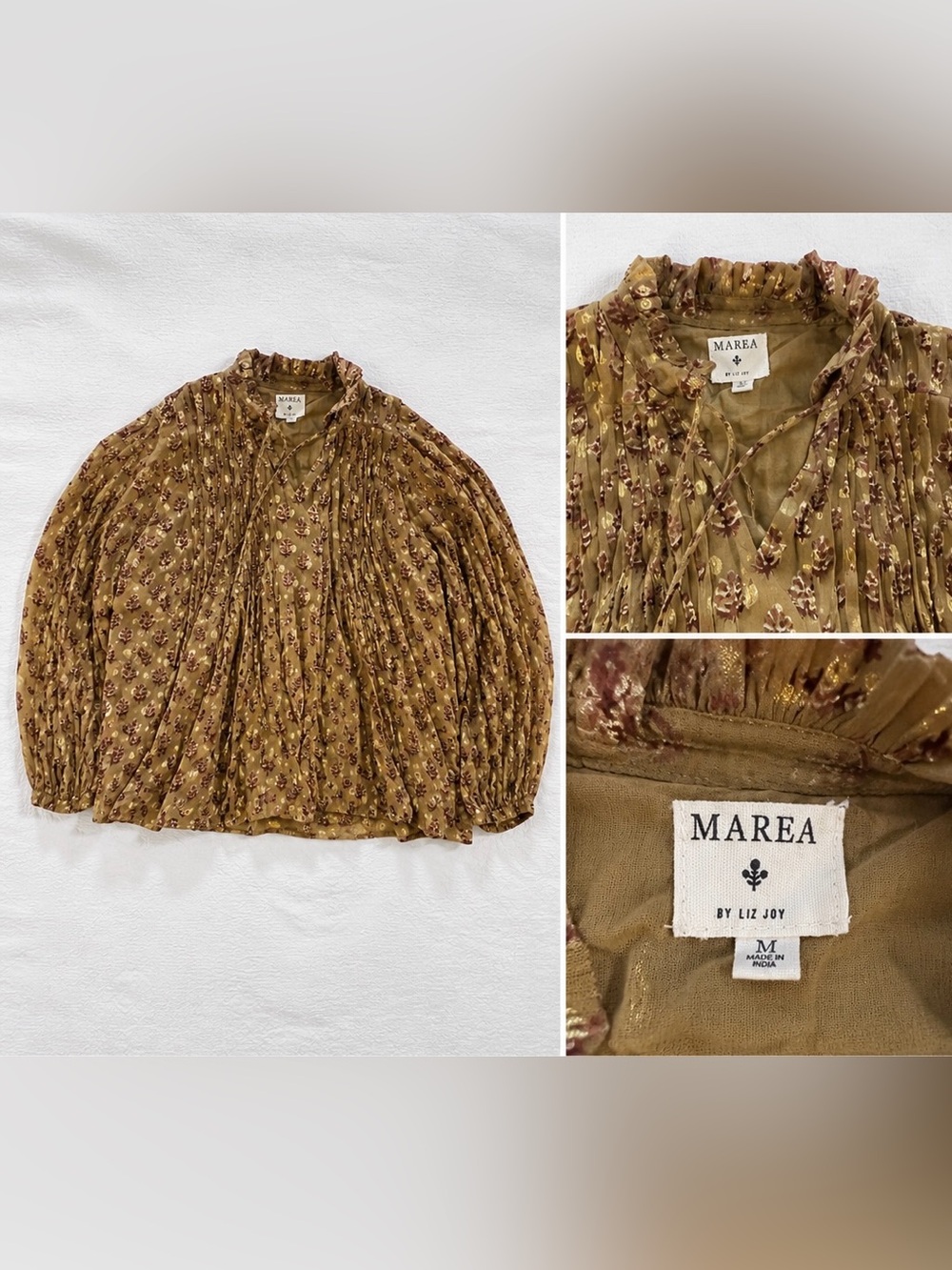 Marea by Liz Joy Blouse size medium